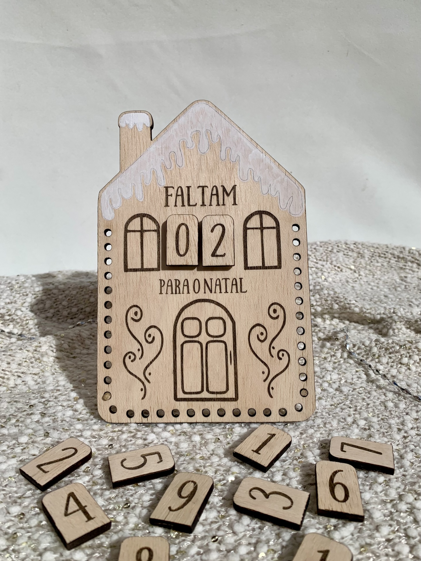 Casinha dias até ao Natal