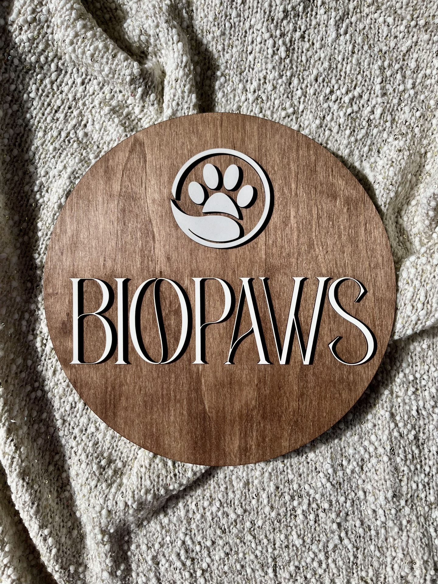 Placa Logo ali - personaliza a tua marca