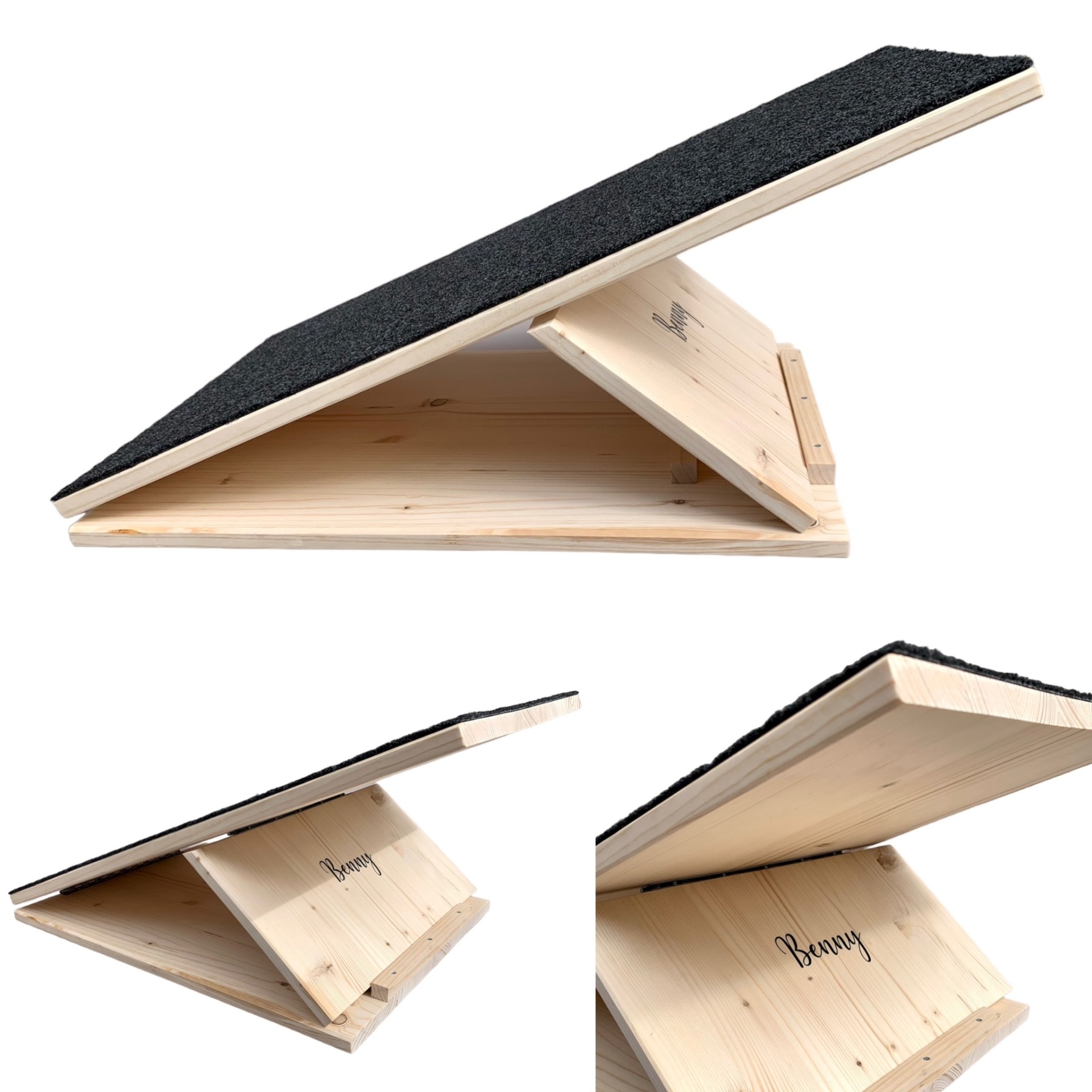 Rampa ajustável e portátil para animais