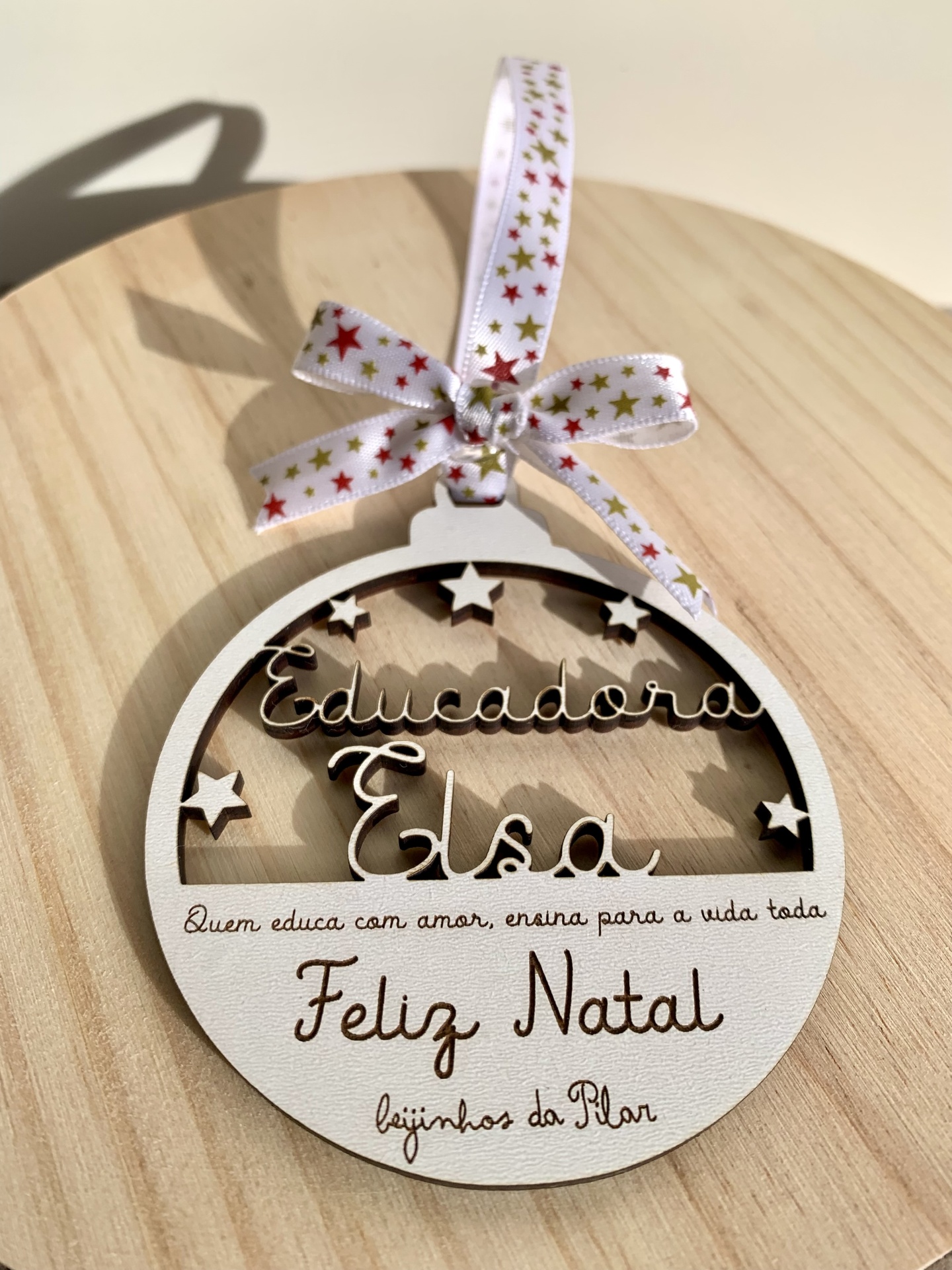 Bola de Natal Escolar