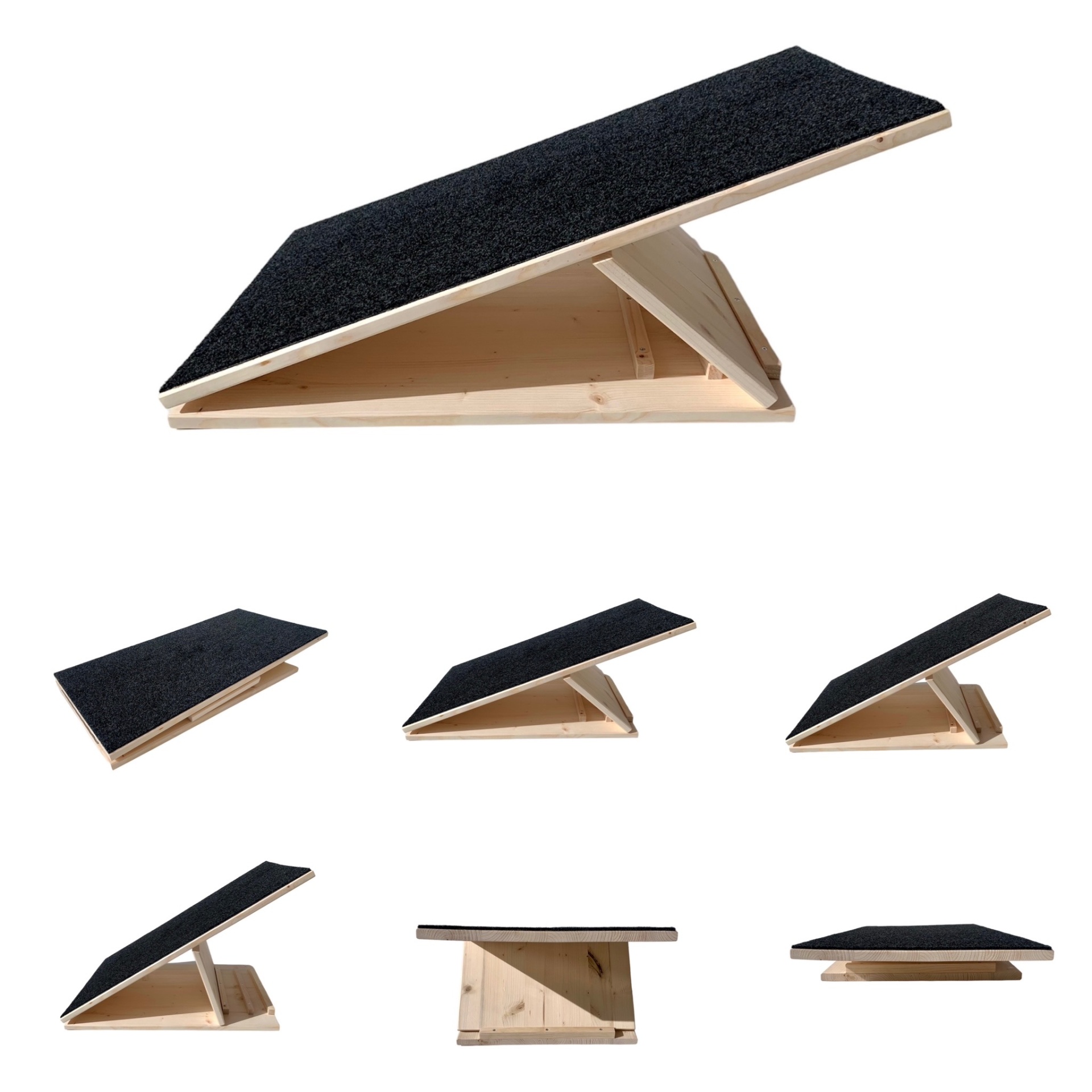 Rampa ajustável e portátil para animais