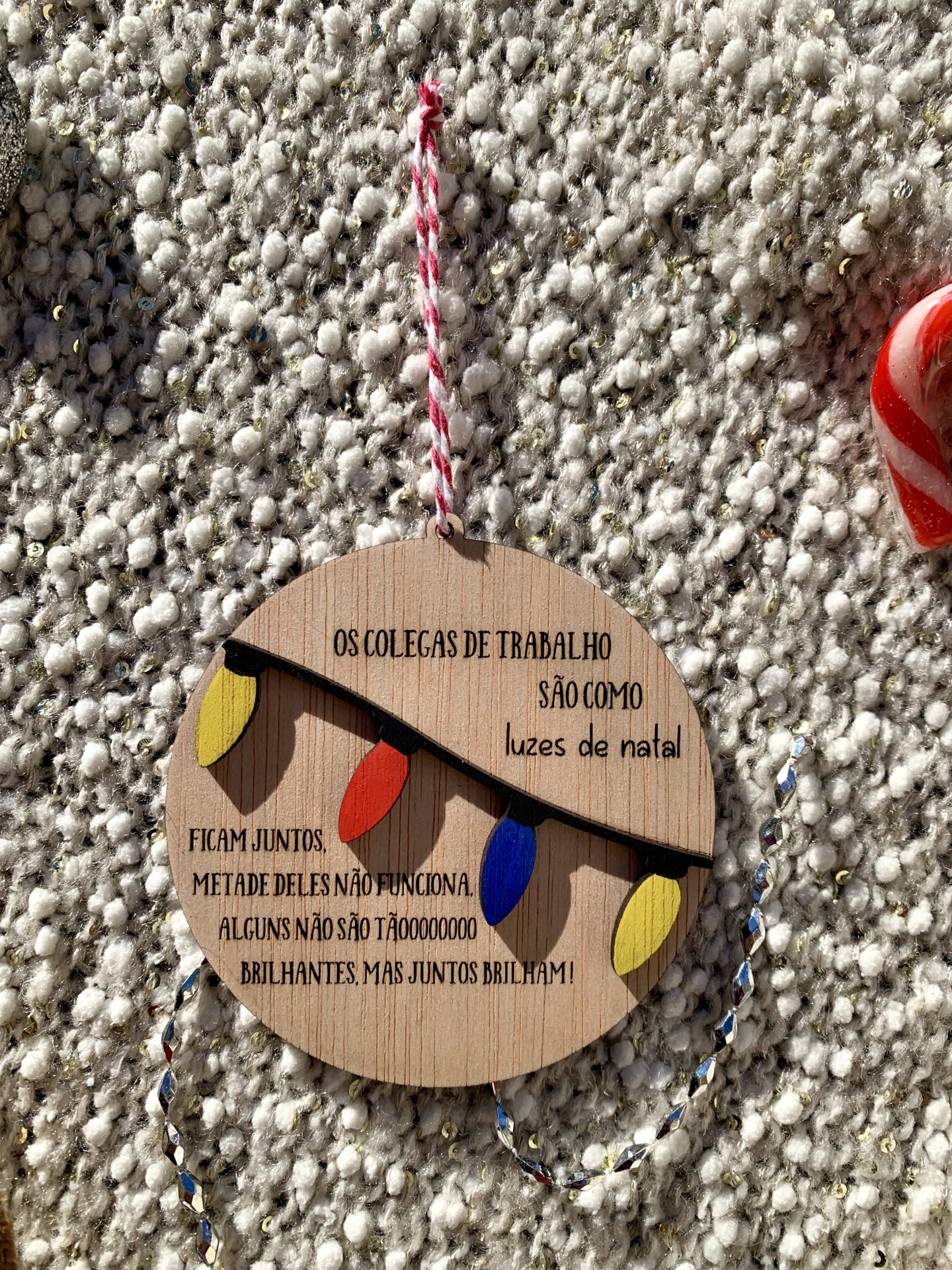 Pendente colegas de trabalho