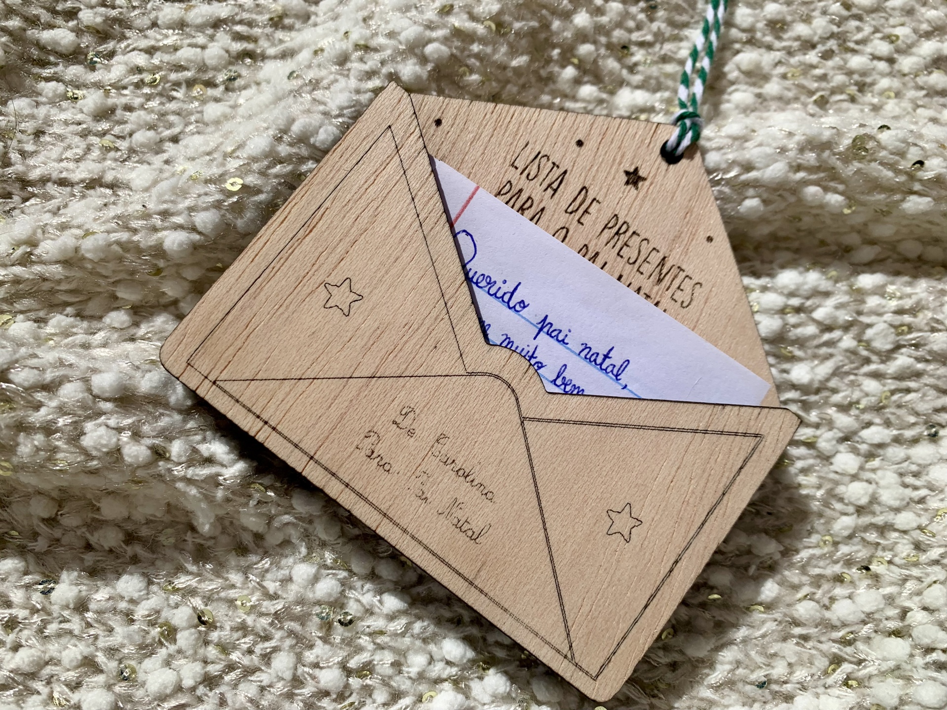 Carta para o Pai natal