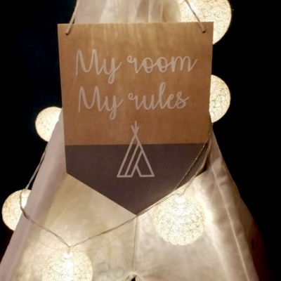 Flâmula Decorativa personalizável