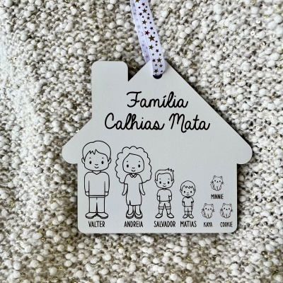 Pendente Lar, doce lar