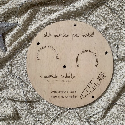 Tabuleiro para o Pai Natal