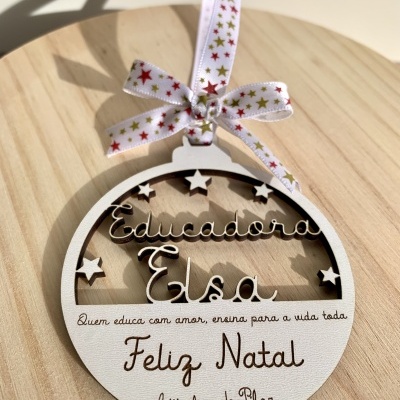 Bola de Natal Escolar