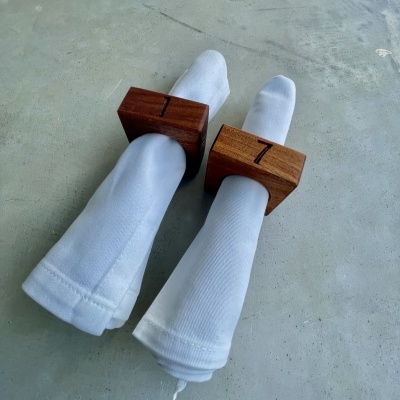 Argolas para guardanapos