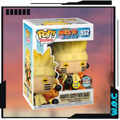 Naruto Sixth Path Sage (Specialty Series Exclusive GITD) #932 - Naruto Shippuden - Funko Pop! Animation