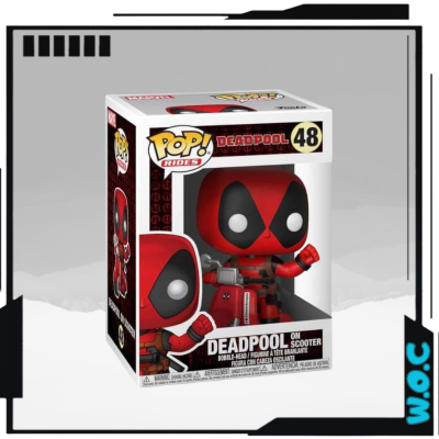 Deadpool On Scooter #48 - Marvel  - Funko Pop!