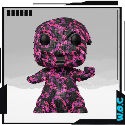 Oogie Boogie (Art Series) #09 + Pop! Stack Protector - Disney - Funko Pop!