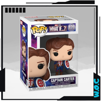 Captain Carter #870 - What If...? - Marvel - Funko Pop!