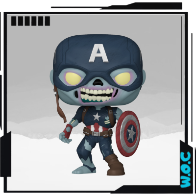 Zombie Captain America #941 - What If...? - Marvel - Funko Pop!