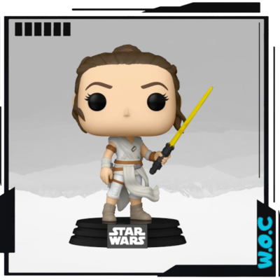 Rey (Yellow Lightsaber) #432 - Star Wars - Funko Pop!