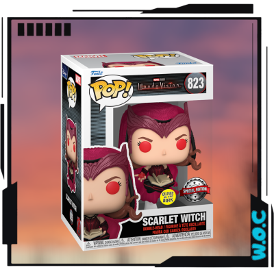 Scarlet Witch (GITD Special Edition) #823 - Marvel - Funko Pop!