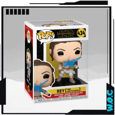Rey (With 2 Lightsabers) #434 - Star Wars - Funko Pop!