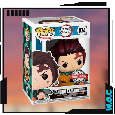 Tanjiro Kamado (Hinokami Kagura Dance) Special Edition #874  - Demon Slayer - Funko Pop! Animation