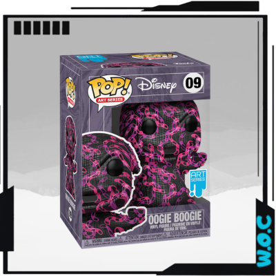 Oogie Boogie (Art Series) #09 + Pop! Stack Protector - Disney - Funko Pop!