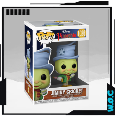 Jiminy Cricket #1026 - Pinocchio - Disney - Funko Pop!