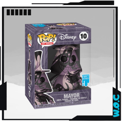 Mayor (Art Series) #10 + Pop! Stack Protector - Disney - Funko Pop!