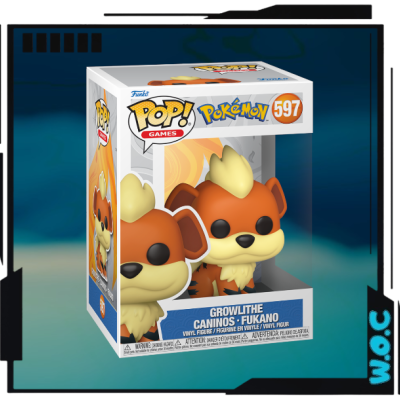 Growlithe #597 - Pokémon - Funko Pop! Games
