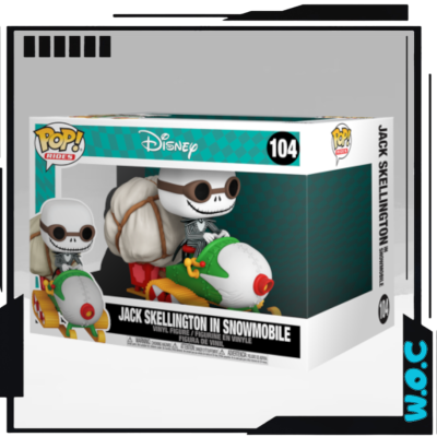 Jack Skellington in Snowmobile #104 - The Nightmare Before Christmas - Disney - Funko Pop! Rides