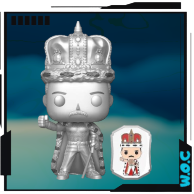 Freddie Mercury with Pin (Special Edition) #184 - Queen - Funko Pop! Rocks