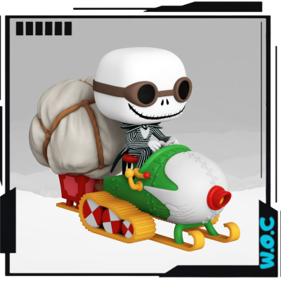 Jack Skellington in Snowmobile #104 - The Nightmare Before Christmas - Disney - Funko Pop! Rides