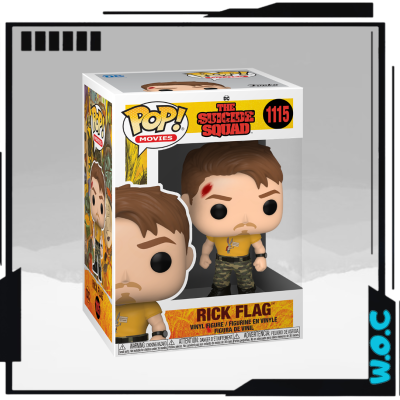 Rick Flag #1115 - DC - The Suicide Squad - Funko Pop! Movies