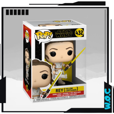 Rey (Yellow Lightsaber) #432 - Star Wars - Funko Pop!