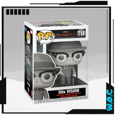 Vision 50's #714 - Wanda Vision - Marvel - Funko Pop!