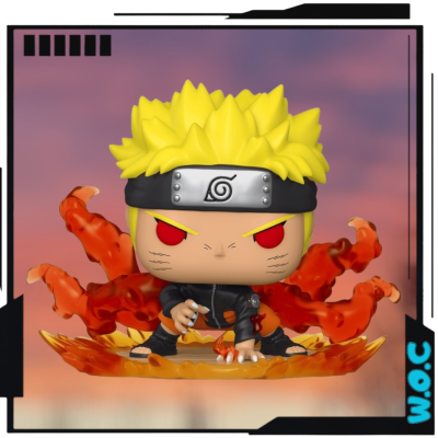 Naruto Uzumaki As Nine Tails Deluxe (L.A. Comic Con 2022 Show Exclusive) #1233 - Naruto Shippuden - Funko Pop! Animation