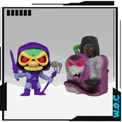 Skeletor with Snake Mountain #23 - Masters of The Universe - Funko Pop! Town