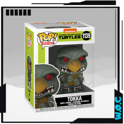 Tokka #1139 - Teenage Mutant Ninja Turtles - Funko Pop! Movies