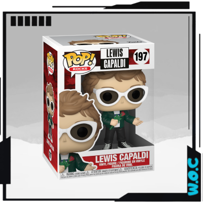 Lewis Capaldi #197 - Funko Pop! Rocks