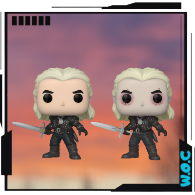 Bundle Geralt (Regular + Chase) #1192 - The Witcher - Funko Pop! Television