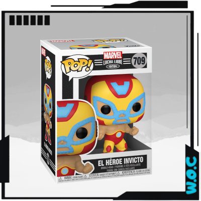 El Héroe Invicto #709 - Marvel El Lucha Libre Edition - Funko Pop!