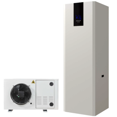 Bomba de Calor Inox Euro p/A.Q.S. Split 300lt