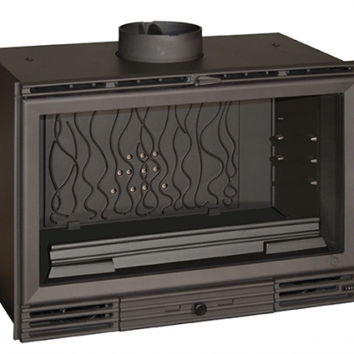 Recuperador a Lenha Invicta Insert 800 Visão Total