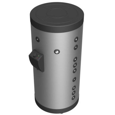 Termoacumulador AQS em Aço Inox 444 com 2 Serpentinas