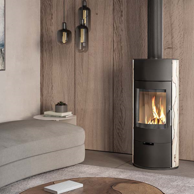 Salamandra a Lenha Ecoforest Elba