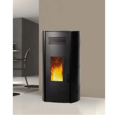 Salamandra a pellets Mekka Lucy 8