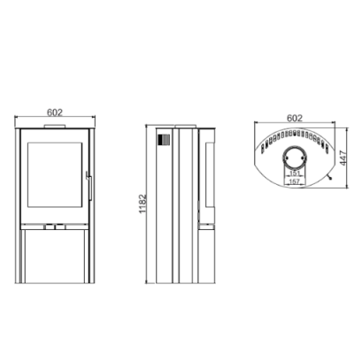 Salamandra a Lenha Ecoforest Rin
