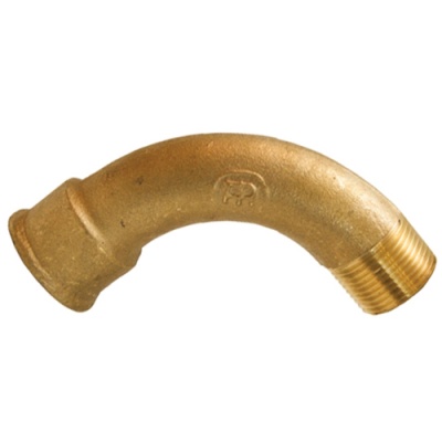 Curva Latão M/F 90º