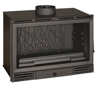 Recuperador a Lenha Invicta Insert 800 Visão Total