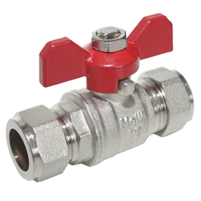 Válvula de Esfera Borboleta Bicone