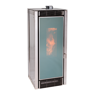 Salamandra a Pellets a Ar Ecoforest Roma