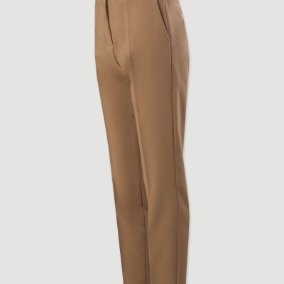 Calça clássica de cintura  com cinto elástico 200593