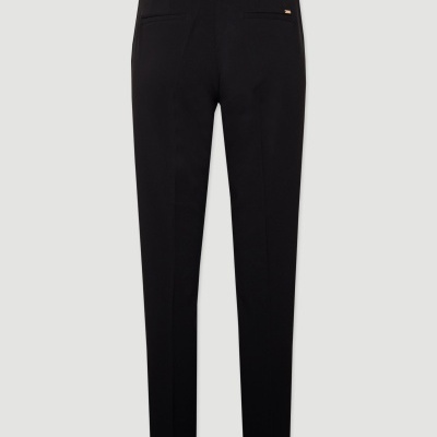 Calça clássica de cintura  com cinto elástico 200593