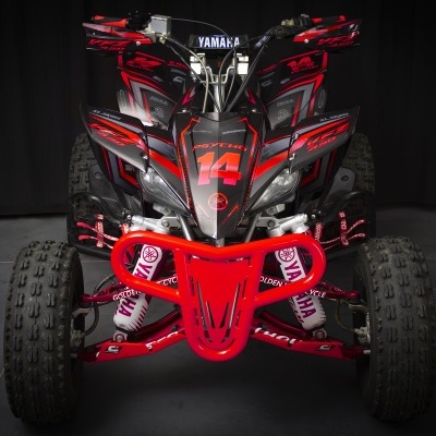 YFZ450 Carbon Attack RED